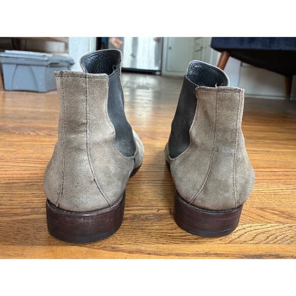 Toro Gray Suede Chelsea Pull Up Boots Shoes   Mens Size 10 main image 9